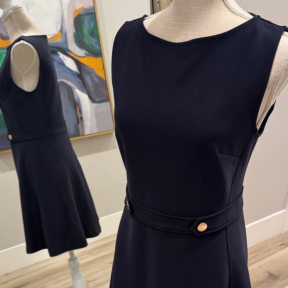 H&M Classic Navy Sleeveless Mini Dress - Picture 2 of 6